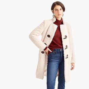 J. Crew Sherpa Toggle Coat